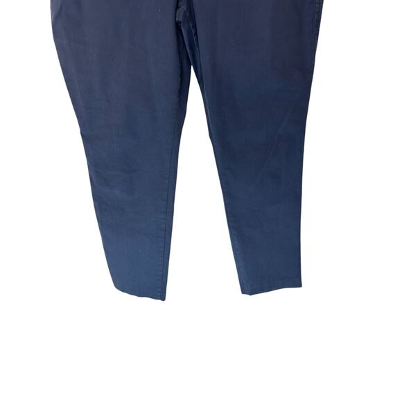 Old Navy Blue Office Work Career Business Straight Leg Pixie Dress Pants Size 12 - Picture 5 of 11